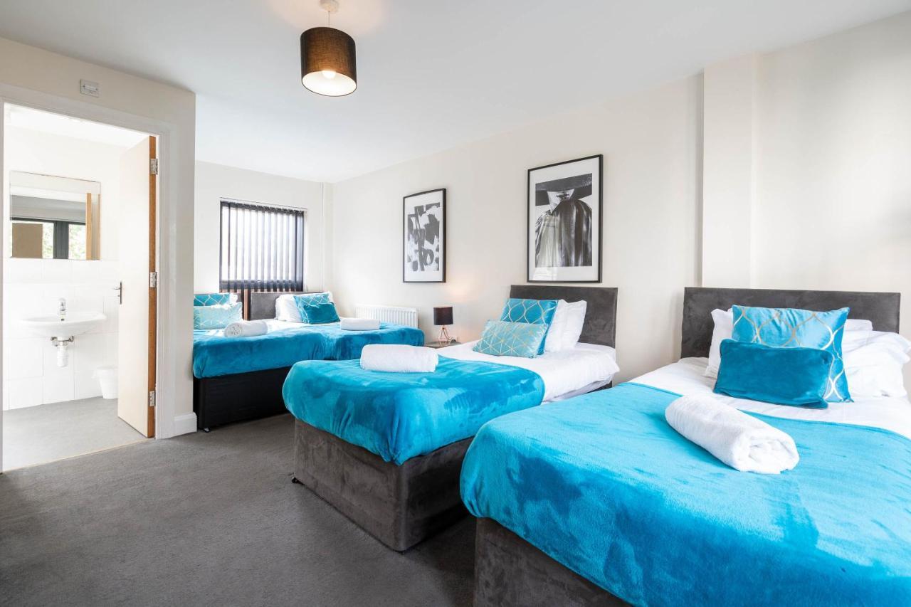 City Centre Townhouse - 3 Bedrooms - Garage - Parking - Top Rated Birmingham Esterno foto